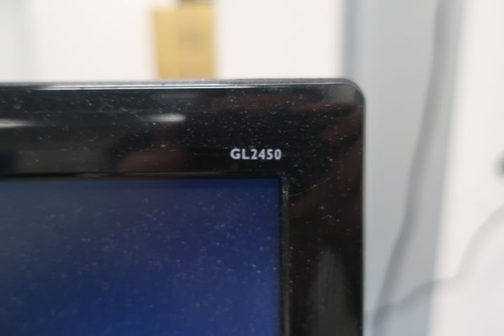 628277-5 Computer screen, BenQ GL2450-T