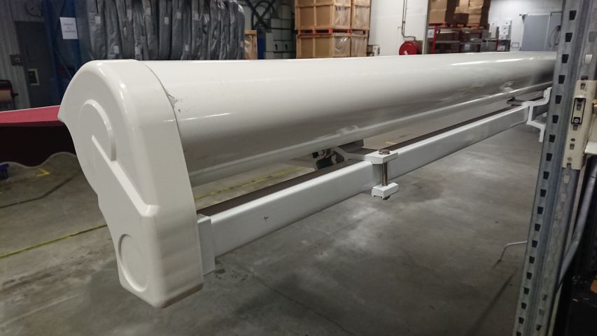 640042-3 Terrassmarkis 3000 mm - vinröd (varuprov med mindre skönhetsfel)