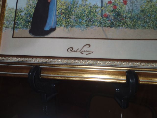 577500-2 Painting Goebel Carl Larsson "Late summer"