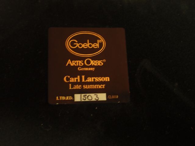 577500-3 Painting Goebel Carl Larsson "Late summer"