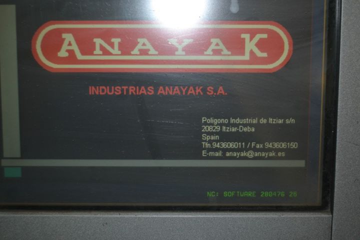 640292-9 CNC Bäddfräs Anayak HVM-V-6000