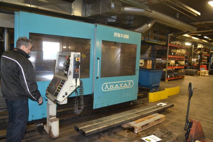 640292-7 CNC Bäddfräs Anayak HVM-V-6000