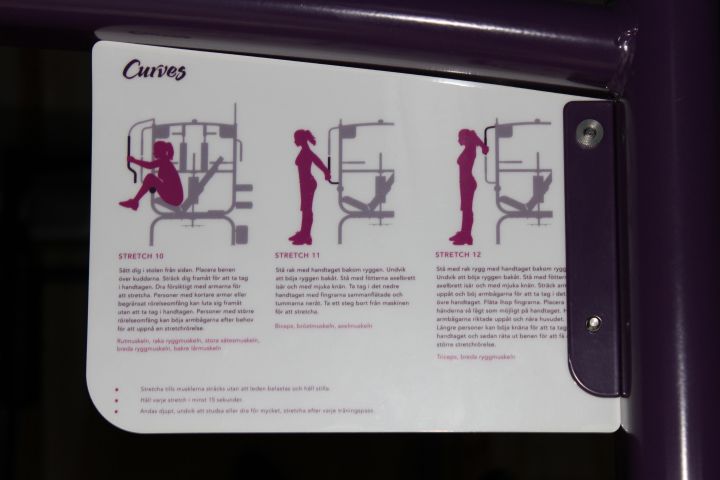 640653-8 Work Out Equipment from Curves