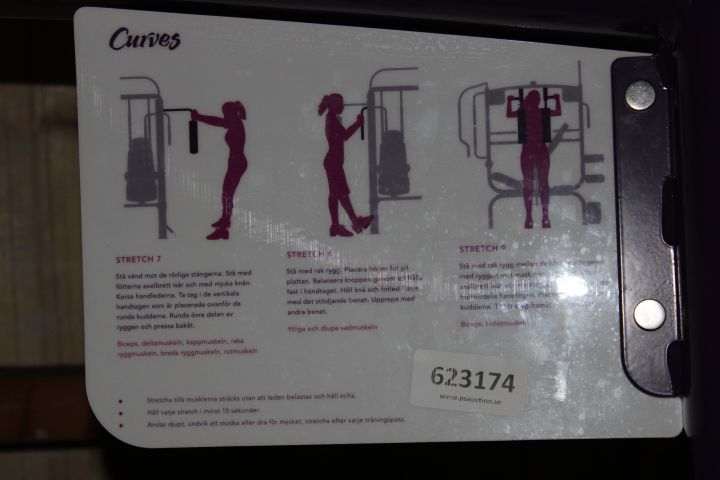 640653-7 Work Out Equipment from Curves