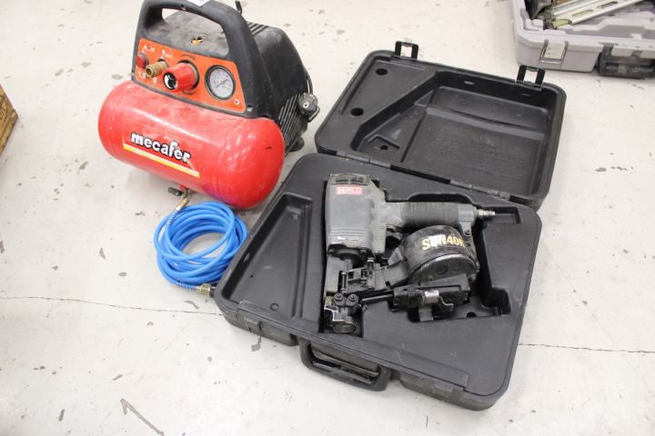 524156-1 Nail gun Senco, compressor Mecafer