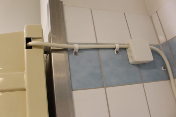 637772-4 Spolanläggning högtryckstvätt Electrolux, väggmonterad