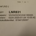 618159-95 VW Passat 1,4 TSI Eco fule -10 Bensin & Gas Reg nr: LNR831
