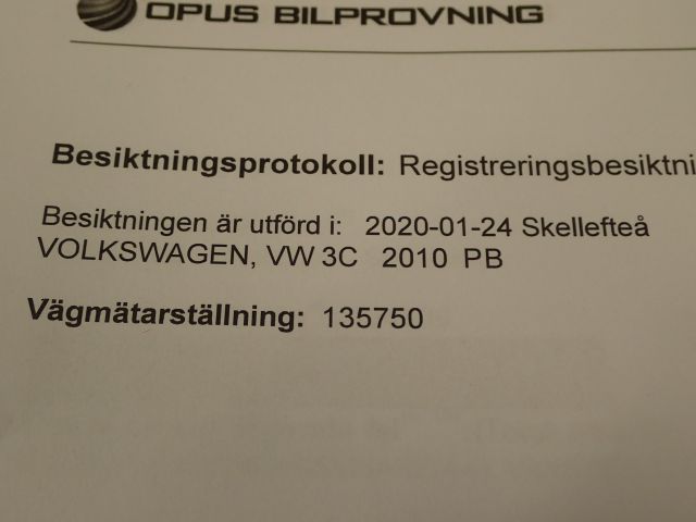 618159-96 VW Passat 1,4 TSI Eco fule -10 Bensin & Gas Reg nr: LNR831