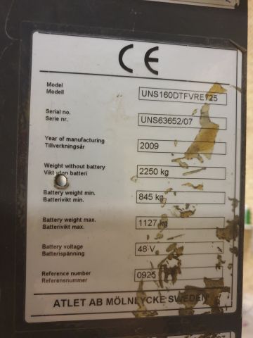 599976-9 ATLET Stapeltruck
