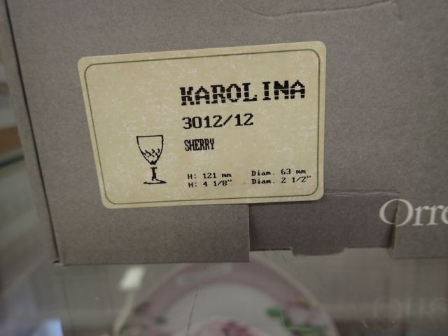577570-2 4 pieces of Sherry glass Orrefors