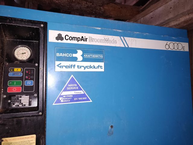 639777-2 Screw compressor "Compair 6000E"