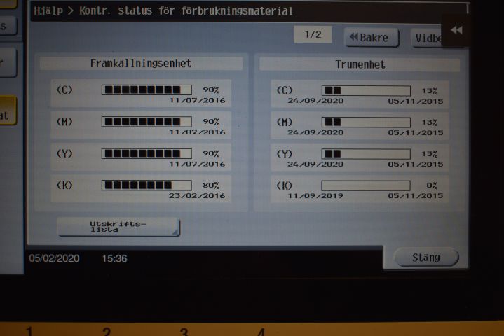 642716-22 Multifunction Printer Konica Minolta Bizhub C308