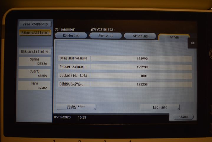 642716-26 Multifunction Printer Konica Minolta Bizhub C308