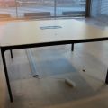 629523-1 Meeting table with socket for electricity 140x140x74