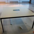 629523-2 Meeting table with socket for electricity 140x140x74