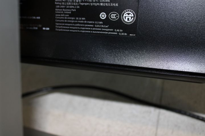 629534-3 Dell Computer Monitors 2 pcs U2414Hb 24 "