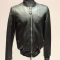 635791-1 Leather jacket Philipp Plein "In the club", size L