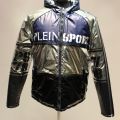 635823-1 Down jacket silver Plein Sport, size XL
