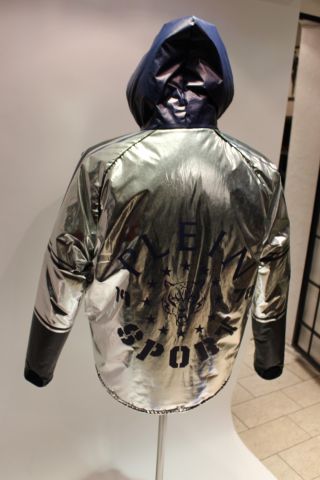 635823-4 Down jacket silver Plein Sport, size XL