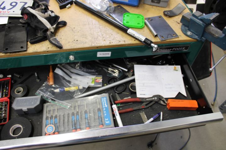 626095-4 Verktygsvagn Kamasa-Tools, med verktyg