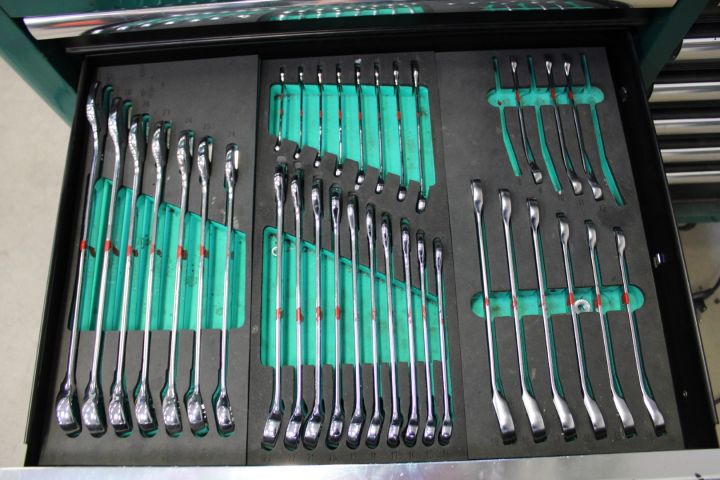 626095-7 Verktygsvagn Kamasa-Tools, med verktyg