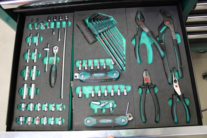 626095-8 Verktygsvagn Kamasa-Tools, med verktyg