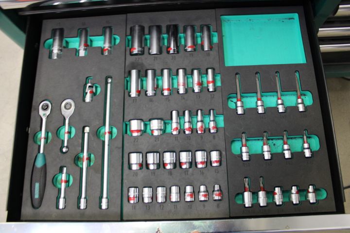 626095-9 Verktygsvagn Kamasa-Tools, med verktyg