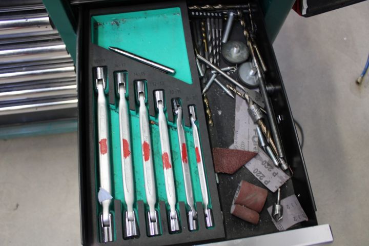 626095-13 Verktygsvagn Kamasa-Tools, med verktyg