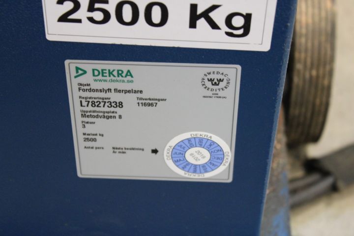 626107-6 Mobil saxlyft Nussbaum Sprinter Mobil II 2500kg -2011