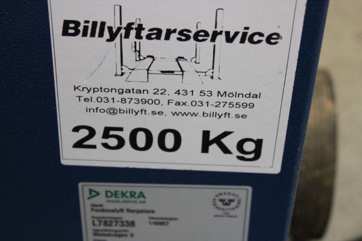626107-7 Mobil saxlyft Nussbaum Sprinter Mobil II 2500kg -2011
