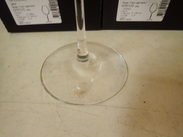 617338-2 6 pieces of Vinglas Difference Primeur Orrefors