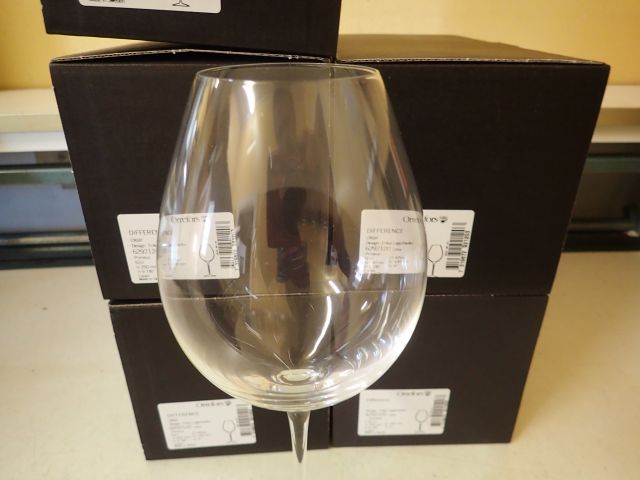 617338-3 6 pieces of Vinglas Difference Primeur Orrefors