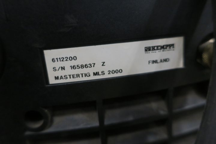 643164-7 Tigsvets Kemppi Mastertig MLS 2000