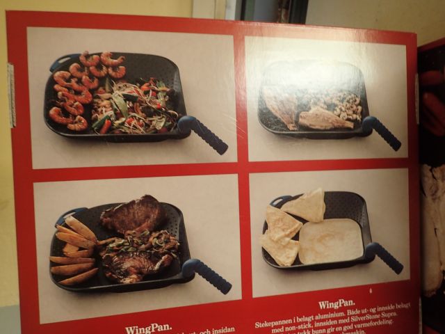 617374-7 2 pieces Nils Johan "Wing Pan"