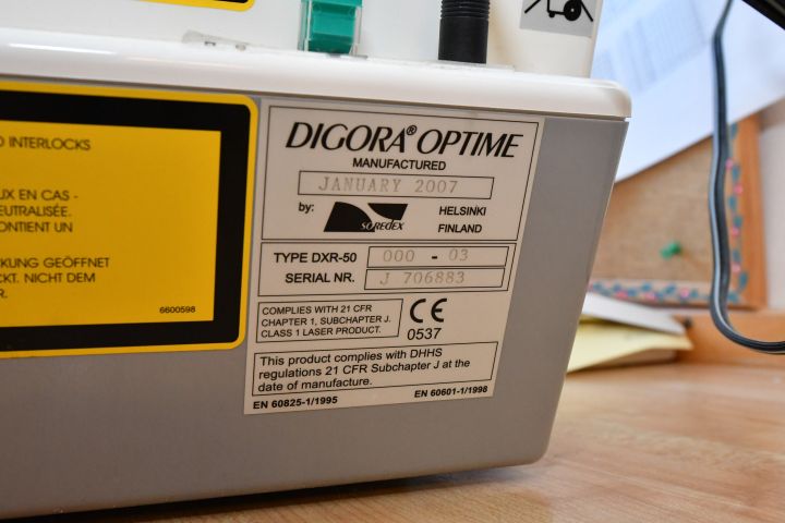 643980-3 SOREDEX DIGORA Optime DXR-50 Scanner