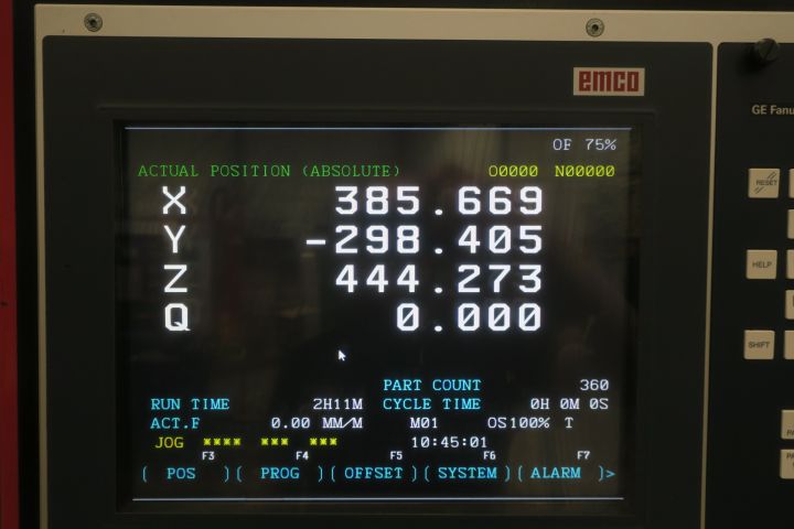 643020-7 VMC Emco Concept Mill 450