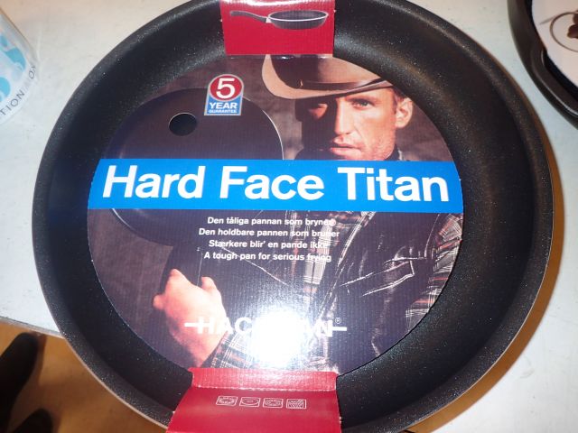 617382-2 Italian grill pan & Hackman frying pan