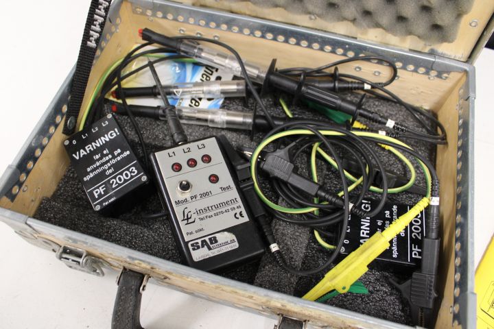 629843-2 Inspektionsutrustning LL Instruments PF2001 med tillbehör