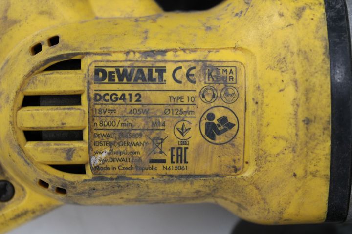 629907-4 Angle grinder - DeWalt DCG 412