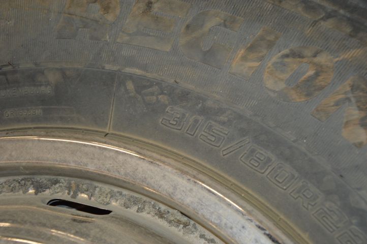 644388-6 Front wheel for Scania P94 Goodyear 3315/80 R 22.5 (33)