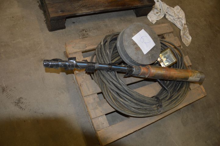 644416-4 Deep water pump incl. cable grundfos jetsub JS2-08 (62)