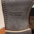 635854-5 Herrskor Crockett & Jones Tetbury DK Brown Dainite Studded Suede, strl 10,5E