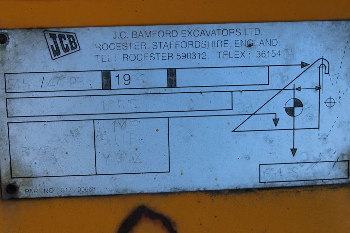 616510-4 Material kick JCB 545 -96