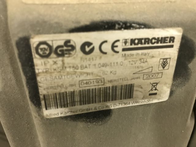 644160-6 Sweeper Kärcher 750 KM