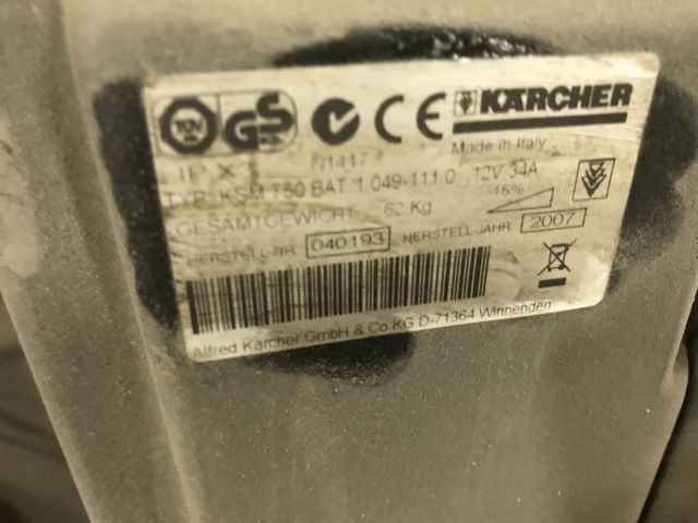 644160-7 Sweeper Kärcher 750 KM