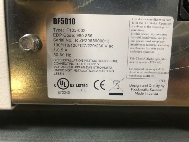 644669-9 Finisher - Plockmatic BK5010 / TR5010 / BF5010