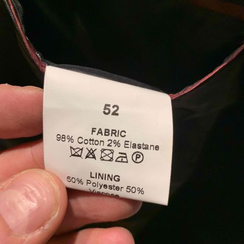 643771-5 Blazer Lords & Fools Flat Pat 2, size 52