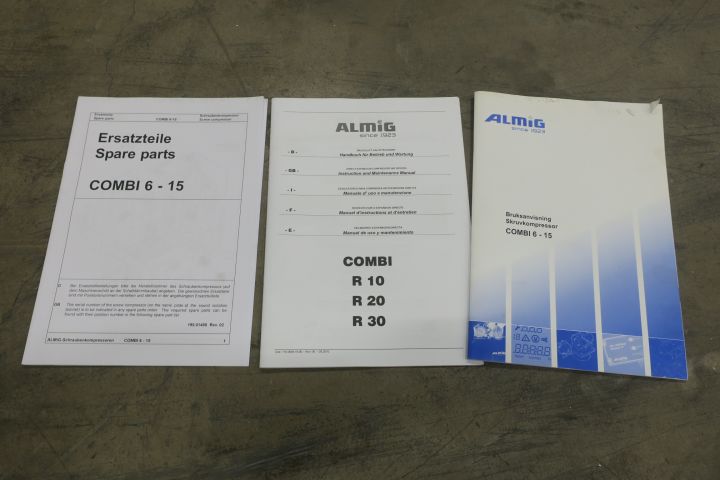 643174-11 Screw compressor Almig Combi 8-10