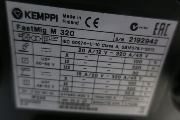 643208-11 Migsvets Kemppi FastMig M 320