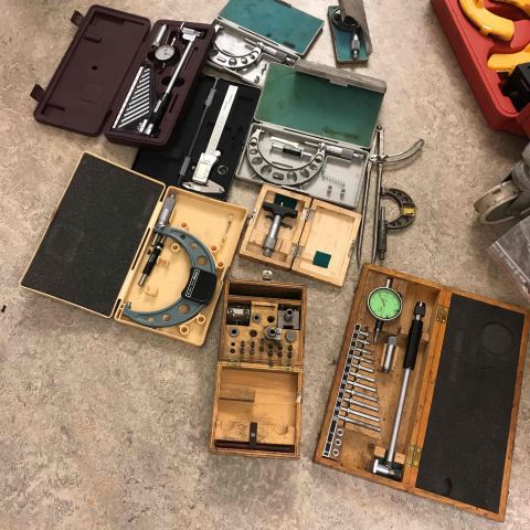 524380-1 Micrometers, cylinder indicators, depth micrometers etc.